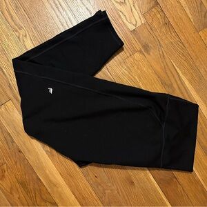 Fabletics PowerHold Black Leggings 7/8 length